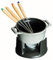 Staub 1400418 Mini Chocolate Fondue Set, 10 cm, Graphite Grey