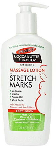 Palmer's Cocoa Butter Formula Massage Lotion For Stretch Marks with Vitamin E and Shea Butter Women Body Lotion, 8.5 Ounce (Pack of 3)