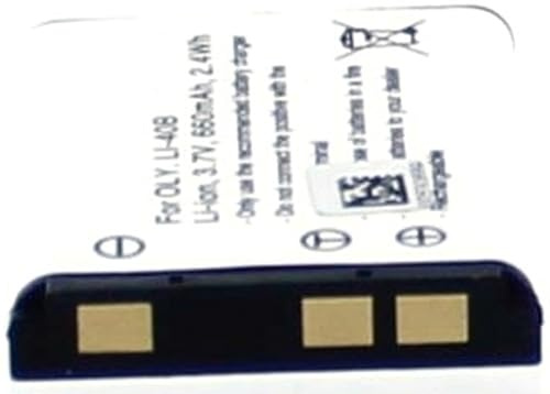 AGI 87259-Ionen 660 mAh 3,7 V Akku wiederaufladbar – Akkus (660 mAh,-Ionen (LiIon), 3,7 V, schwarz, 1)