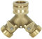 RIBIMEX - PRA/RLB.4202 - Presa rubinetto a due vie filettata 20x27 (3/4) - in ottone