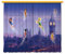 Gardine/Vorhang FCS xl 4314 Kinderzimmer Disney Fairies