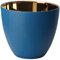 ASA Lights Windlicht, Porzellan, Blau, 6,4 cm Höhe / 7,2 cm Durchmesser
