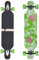Flex2 bis 84kg - Camber Longboard (Flex2 bis 84kg, Hawaii Blume - Ahornholz)
