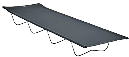Eurohike Utah 4 Leg Camp Bed with Water-repellent & Durable Fabric for Adults, Teens, Kids, 1 Person, Comfortable, Lightweight, Ideal for Camping or Emergency Guests, Carry Bag, Grey