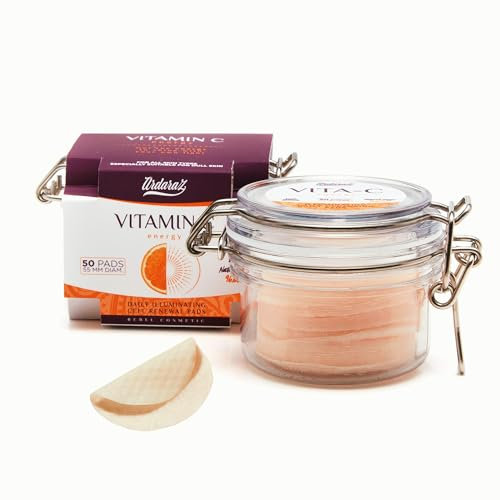 Ardaraz Aha peeling Zellerneuerungsscheiben mit Glykol- und Ascorbinsäure. Mildem Peeling Gesicht chemisches Gesichtspeeling zur täglichen Anwendung geeignet für empfindliche Haut 50 Einheiten