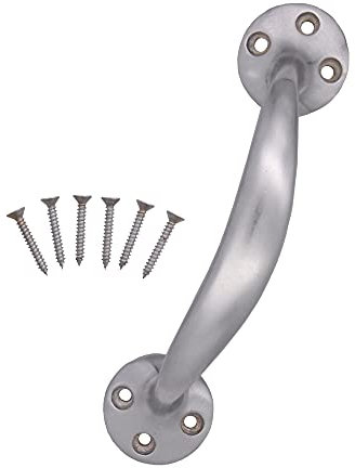 EAI Bow Handles for Cabinets Wardrobes Drawers Satin Chrome 150mm Pack of 1