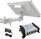 netshop 25 Set: SELFSAT H30D4+ Flachantenne + Fensterhalterung + Megasat Multischalter 5/8 (Full HD 4K UHD Sat Anlage für bis zu 8 Teilnehmer)