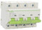 Magnetotermico 108 mm 4 polo 8 0A 100A 125A MCB 10KA Elevata capacità di rottura Curve C Interruttore automatico in miniatura Salvavita Riarmo Automatico ( Poles Number : 4 , Rated Current : 80A )