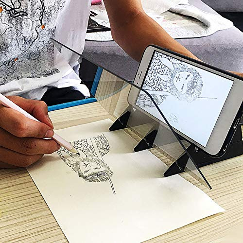 Table à Dessin, Projecteur de Dessin Optique Traçage Projecteur Inclinable Table de Peinture Outils de Bureau Ng Board DIY Sketch