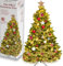 UR CHOICE | 𝟒 𝐅𝐓 𝐂𝐡𝐫𝐢𝐬𝐭𝐦𝐚𝐬 𝐓𝐫𝐞𝐞 | Realistic Green Artificial Xmas Tree | Natural Branch Appearance | Easy Setup for Home and Office Decoration