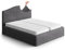 PAULATO Husse für Doppelbett über das Kopfteil und Grundgestell rüberziehen, Husse für Boxspringbetten 130-180cm Mikrofaser, bi-elastisches, kratzfestes und maschinenwaschbares Gewebe Made in Italy