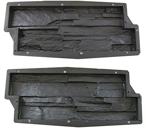 FHONYX 2 PCS Moldes, decoración Mural, 52x19cm, Kit decoración Mural, Reutilizable, polivalente, para automontaje