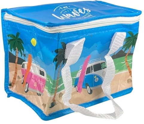Kühltasche aus recyceltem Kunststoff Volkswagen – Van Bus Kombi VW T1 The Waves Are Calling