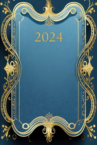 2024 Weekly Planner: 6 x 9  January - December, Weekly and Monthly Calendar