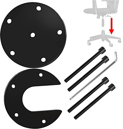 Gjpwyfdc Office Chair Replacement Tool Set - Black Alloy Steel Base Removal Tool - 12cm/4.7in Size - Office Use