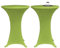 TANZEM Stretch Tischhusse 2 STK, Stehtisch Hussen, Stehtischhussen, Husse Für Stehtisch, Stretchhusse, Bistrotisch Hussen, 70 cm Grün