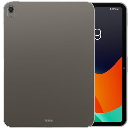 kwmobile Hülle kompatibel mit Apple iPad Air 11 (6. Gen 2024) Hülle - weiches TPU Silikon Case transparent - Tablet Cover Transparent