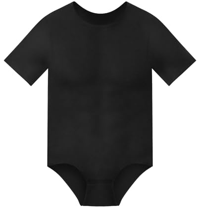 SLIMBELLE ABDL Body à manches courtes pour homme, grenouillère, pyjama, body pour homme, t-shirt à manches courtes, une pièce