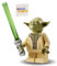 LEGO Star Wars - Yoda Minifigur mit Lichtschwert und Gehstock