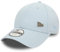 New Era 9Forty Cap Verstellbarer Verschluss gebogener Schirm metallener Pin Kappe hellblau - One-Size