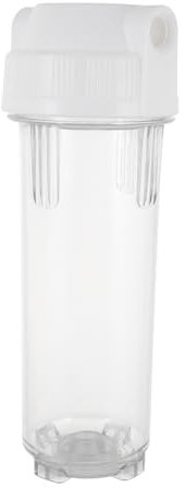 WESIEVYA Sediment Water Purifier Bottle Transparent Filtering Bottle for Home Use High-strength Seal Easy Installation Impurity Reduction for Daily Needs