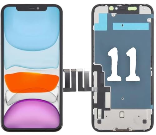 ETech61 Screen for iPhone 11 Replacement LCD Screen 6.1 ’’ Touch Screen Digitizer for iPhone 11 Model A2111, A2221, A2223 Premium Quality