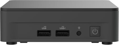 Intel NUC 13 Pro Mini PC, NUC13ANKI7 Intel Core i7-1360P (12C/16T & bis zu 5.0GHz), 32GB 3200Mhz DDR4 RAM & 1TB PCIe 4.0 NVMe SSD, Unterstützung 8K/HDR/WiFi6E/BT5.3/Windows 11 Pro/Office/Business