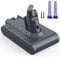 Replacement Battery for Dyson V6, 6500mAh Battery Compatible with V6 Animal Absolute SV03 SV04 SV05 SV06 SV07 SV09 DC58 DC59 DC61 DC62 DC72 DC74 Vacuum Cleaner with Filters and Screwdriver