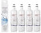 1-5 Pezzi Filtro Di Ricambio For Filtro Dell'acqua Del Frigorifero, Compatibile Con LG, LT700P Compatibile Con ADQ36006101 LFX28968ST LFXS30766S 9690(4pcs)