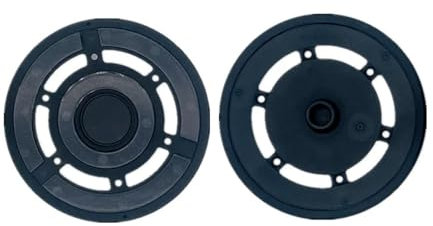Compatibile con Ecovacs Deebot X1, compatibile con OMNI X1, piastra for mocio turbo, supporto for stracci, aspirapolvere robot, panno lavabile for la pulizia del mocio, pezzi di ricambio.