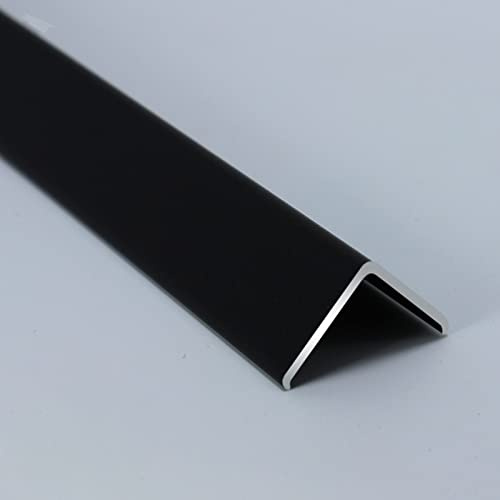 EOMO 1 Stück Selbstklebender Wandkantenschutz – Aluminium-Eckschutz for Holz-, Fliesen- und Glaswände – for Zuhause, Büro(L80cm W25mm)