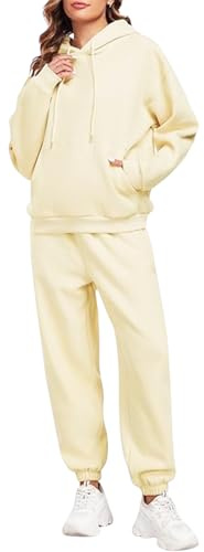 Femme Luxe Women's Tracksuit, Oversized Hoody and Jogger Set, Machine Washable, Available UK Sizes 8-16, Multicolour