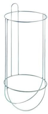 Porta parabordi acciaio inox 170x405mm