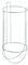 Porta parabordi acciaio inox 170x405mm