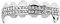 One Size Fits All Bling Grillz - DRACULA TOP - Silber