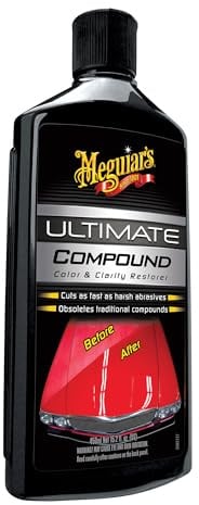 Meguiar'S Ultimate Compound Scratch Can Be Used By Hand Or Machine 15.2 Oz.