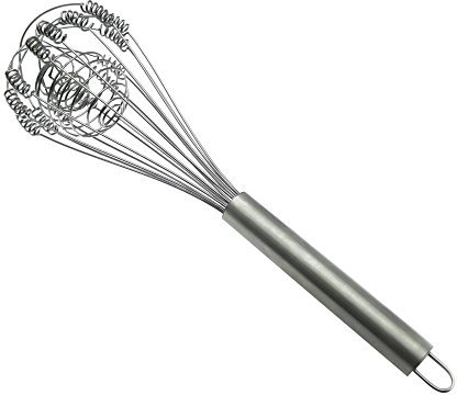 Fouet spirale Curly inox Spécial fainéant