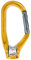 Petzl. P74 ROLLCLIP Karabiner Mit Seilrolle, Orange, One Size