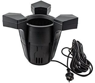 JAD SCL-3500 Skimmer, Schwimmskimmer, Blättersammler 4200 l/h Blättersammler mit integrierter Pumpe und mit Kordel