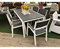 Set Tavolo 2 Poltrone e 4 Sedie Harmony In Resina KETER Con Stampo Finto Legno