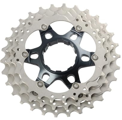 Shimano CS-R8000 Ritzel, Silver/Black, 24-27-30 Zähne