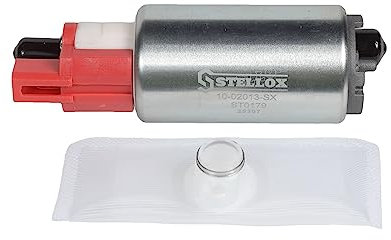 STELLOX 10-02013-SX Elektrische Kraftstoffpumpen – Benzinpumpe – 12 V – 4 bar – mit Zubehör – Für PKW