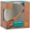Jamie Oliver Rustic Italian Antipasti-Schälchen mit Holzlöffel, 2-TLG, Schale und Löffel, Servierschale, Serviergeschirr, Steingut/Ulmenholz, Milchweiß, Ø 11 cm, 556905