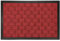 deco-mat Fußmatte für Außen + Innen 45 x 75 cm, Rot - rutschfeste, wetterfeste Türmatte mit robusten Borsten - Outdoor Schmutzfangmatte für außen