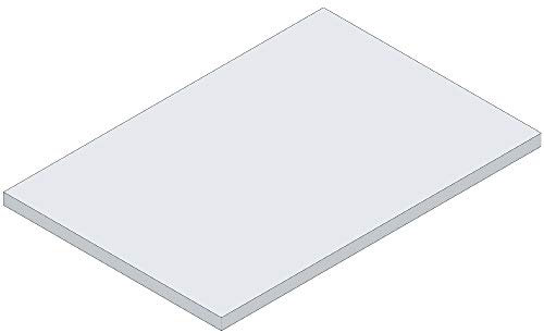 Element System Holzboden 617 x 420 x 22 mm weiß, perfekt mit FLEXI Träger für das EASY Regalsystem 10728-00000