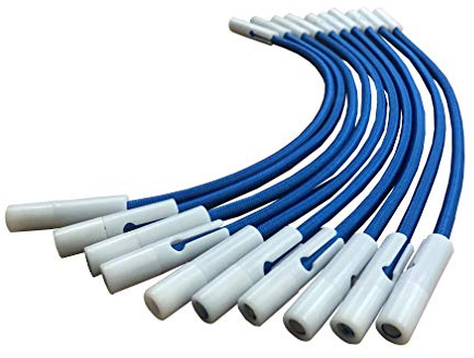 Tensores de Goma Regulables (Azul, 35 Uds)