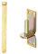 HAUS & DACH Ladenband Set, verzinkt inkl. Kloben, Ladenbandlänge: 200 mm, Durchmesser Kloben: 10 mm Eng