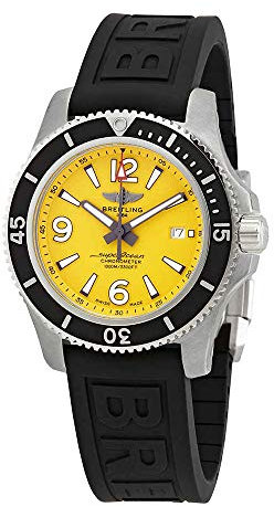 Breitling Superocean II Automatik Gelb Zifferblatt Herrenuhr A17367021I1S2 Modern Modern, Modern