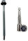 DOJA Industrial | Tornillos Autotaladrantes 6,3x100 + Vaso Taladro M10 | PACK 50 de Tornillo Autoperforante Autorroscante Hexagonal + 1 Llave de Vaso Torx | Para Chapas Metalicas, Tejado, Aluminio.