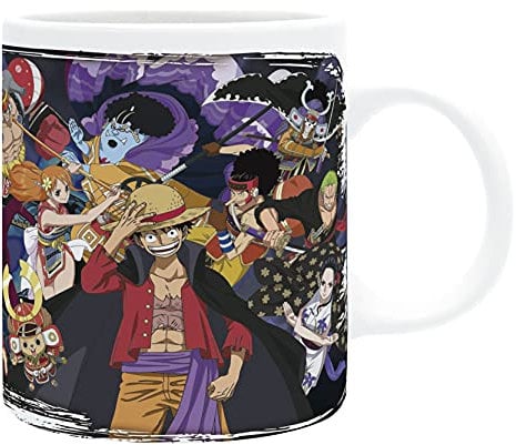 ABYSTYLE ONE Piece - Wano Raid - Mug 320ml, Klar, Hell
